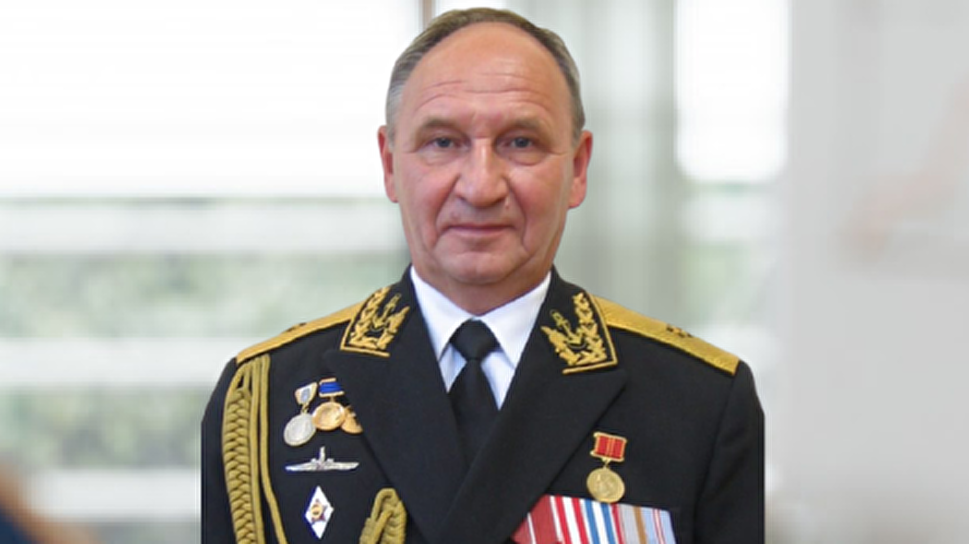 Вице адмирал цимлянский. Контр-Адмирал Бедердинов.