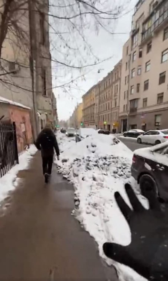 Варламов о заваленном снегом Петербурге: опасность - главное слово сегодняшней прогулки