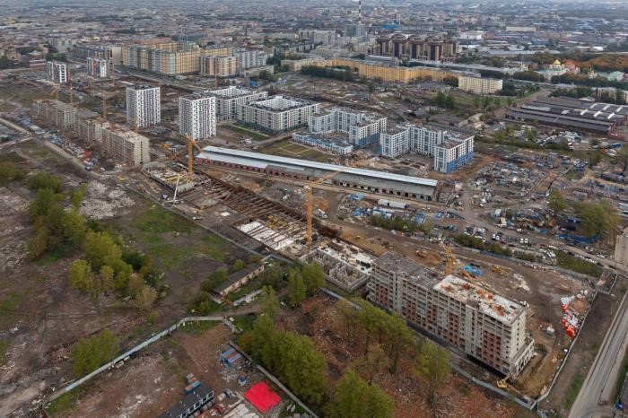 Новая жизнь старинных зданий: в Петербурге реконструируют бывшее депо императорских поездов