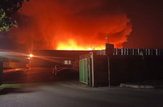Пожар, Донецк