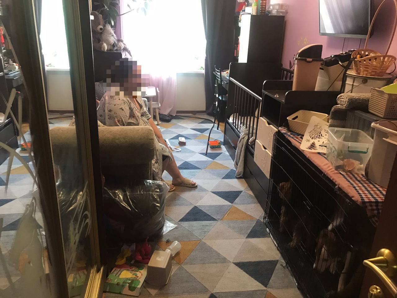 Москва, мама, выпал ребенок