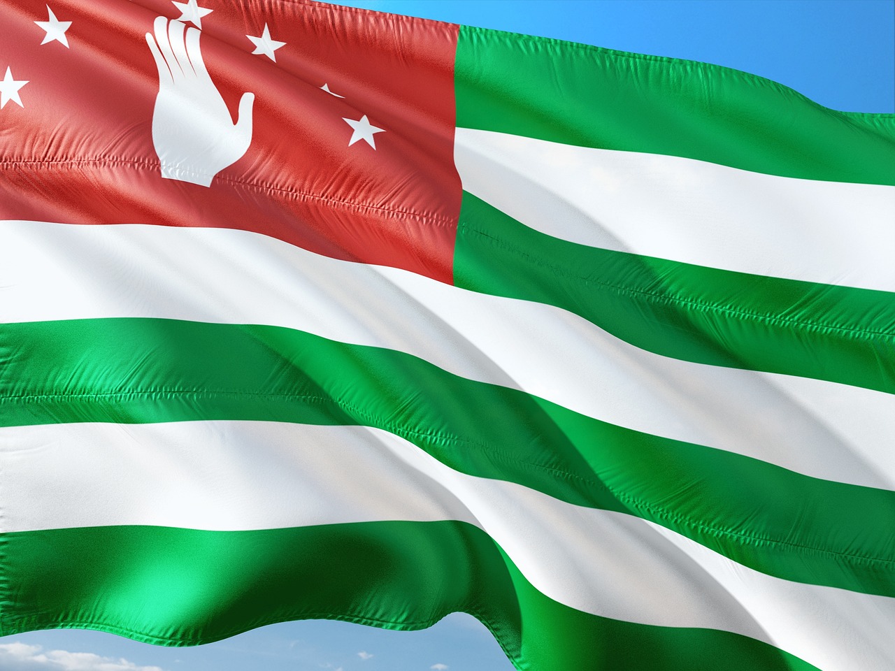 Абхазия, флаг Абхазии