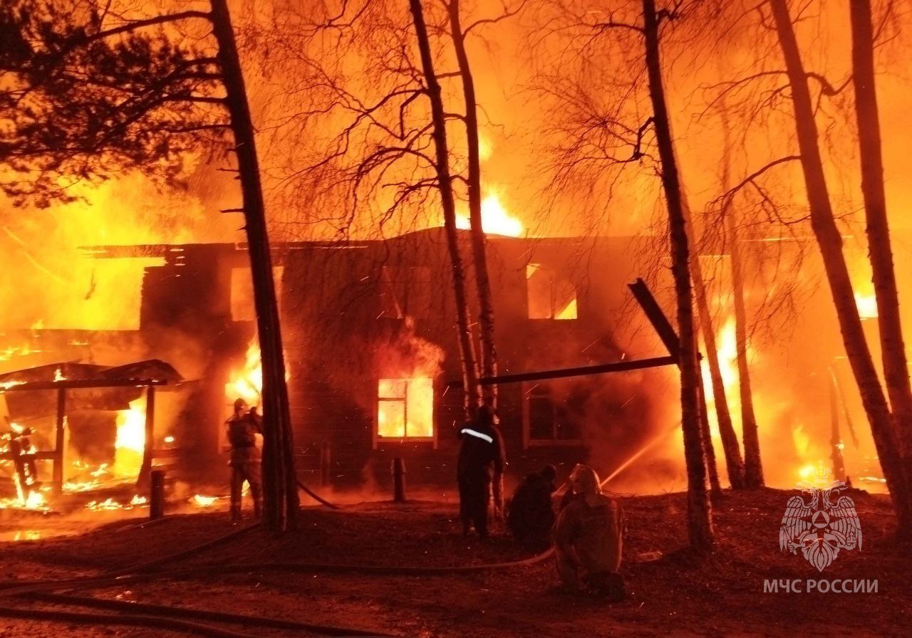 пожар МЧС Красноярск