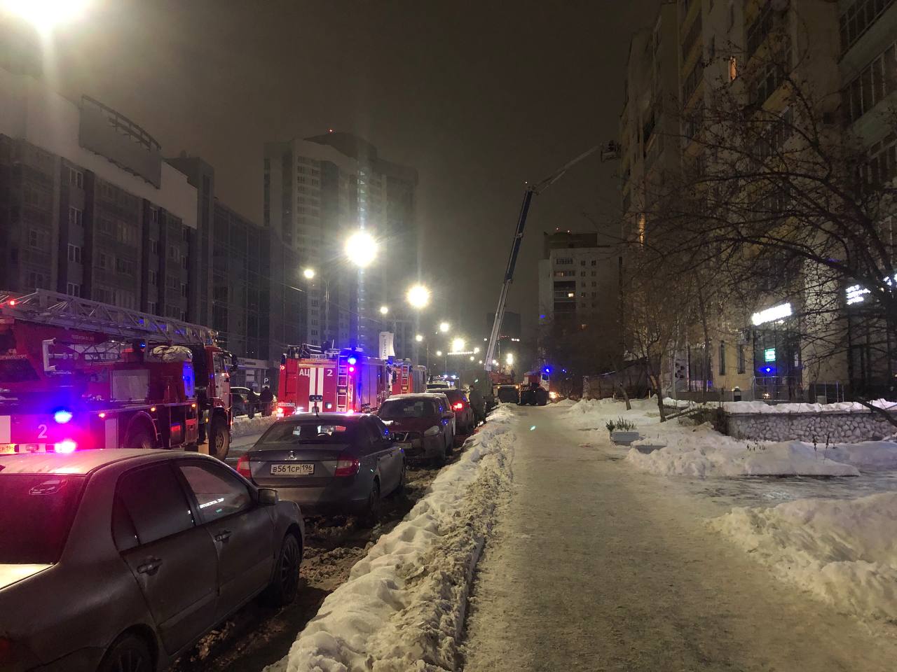 пожар Екатеринбург